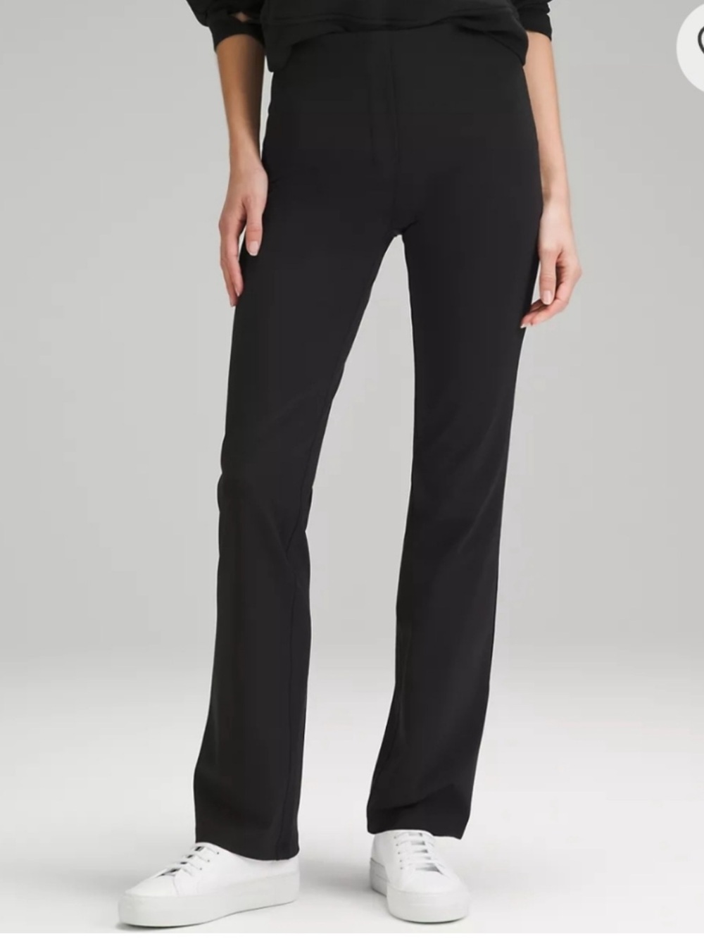 Lululemon Smooth Fit Pull-on High rise Pants, Black, 4